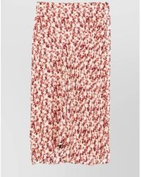 Isabel Marant - Silk Asymmetric A-Line Skirt - Lyst