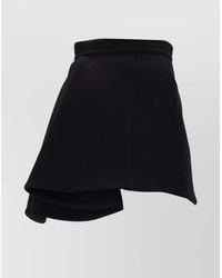 Patou - Wool Cashmere Asymmetric Mini Skirt - Lyst