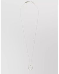 Maison Margiela - Chain Necklace Numeric Circular Pendant Numbers - Lyst