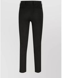PT Torino - Slim Fit Stretch Trousers With Belt Loops - Lyst