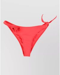 Coperni - Bikini Top Flower Detail Low Rise - Lyst