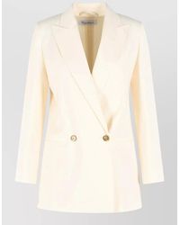 Max Mara - Bikini Virgin Wool Double Breasted Blazer - Lyst