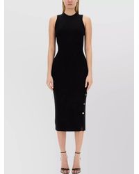 Moschino - Buttoned Dress - Lyst