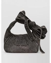 Marc Jacobs - The Mini Sack Shoulder Bag Bow Strap - Lyst