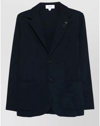 Lardini - Knit Blazer Flower Brooch - Lyst