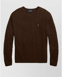 Polo Ralph Lauren - Wool Cashmere Long Sleeve T-Shirt - Lyst