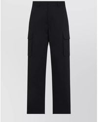 Givenchy - Cotton Straight-Leg Cargo Trousers - Lyst