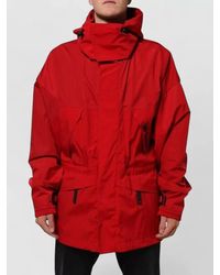 Dolce & Gabbana - Nylon Hooded Full Zip Parka Jacket Clothing - Lyst