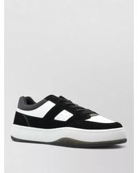 DIESEL - Leather Low-Top Lace-Up Sneakers - Lyst