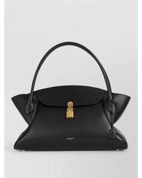 Balmain - Shoulder Bag Structured Shape Top Handle - Lyst