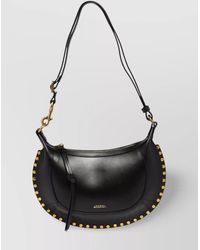 Isabel Marant - Oskan Moon Small Leather Shoulder Bag - Lyst