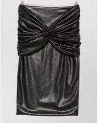 Elisabetta Franchi - Fitted Knee Length Dress Long Sleeves - Lyst