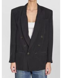 Saint Laurent - Silk Formal Jacket - Lyst