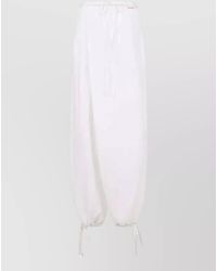 Marni - Wide Leg Trousers Side And Welt Pockets - Lyst