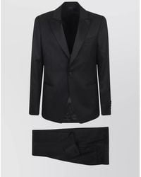 Lardini - Wool Single-Breasted Tuxedo Suit - Lyst