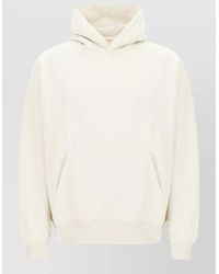 Fear Of God - Hooded Cotton Blend Sweatshirt Kangaroo Pocket - Lyst