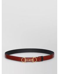 Gucci - Leather Reversible Belt With Horsebit Buckle - Lyst