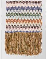 Missoni - Embroidered Scarf - Lyst