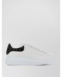 McQueen - Leather Low-Top Sneakers - Lyst