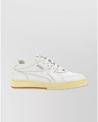 Palm Angels - University Sneakers With Leather Collar And Perforated Sole - Lyst