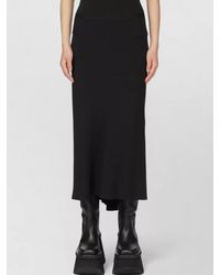 Rick Owens - High Waist Skirt Comfortable Flared Hem - Lyst
