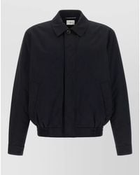 Saint Laurent - Cassandre Short Jacket Elasticated Hem - Lyst