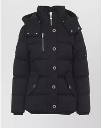 Moose Knuckles - Hooded Quilted Jacket Side Pockets - Lyst