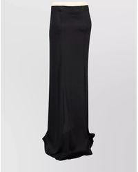 Ann Demeulemeester - Long Flared High Waist Maxi Skirt - Lyst