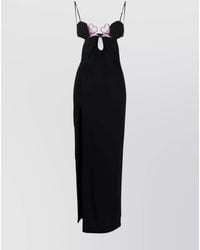 Nensi Dojaka - Stretch Bustier Cut-Out Gown - Lyst