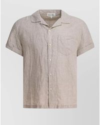 Alex Mill - Short Sleeve Camp Shirt Chest Pocket - Lyst