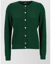 Versace - Cardigan Pattern V - Lyst