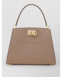Ferragamo - Studio Extra Small Box Shoulder Bag - Lyst