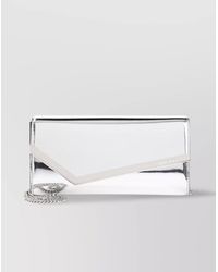 Jimmy Choo - Emmie Fabric Clutch - Lyst