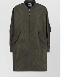 Aspesi - Jacket Ribbed Collar Side And Sleeve Pockets - Lyst