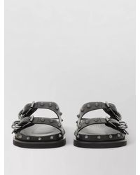 Ash - Leather Slides - Lyst