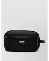 Emporio Armani - Logo Belt Bag Beauty Case Side Handle - Lyst