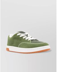 KENZO - Leather Low-Top Sneakers - Lyst