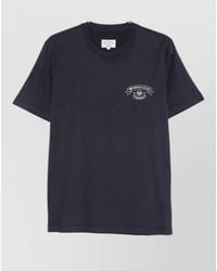 Emporio Armani - Regular Fit Crew Neck Short Sleeve Top - Lyst