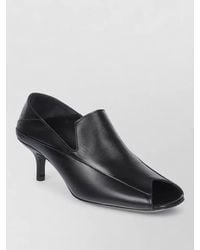 IRO - Kitten Heel Peep Toe Smooth Pumps - Lyst