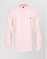 Polo Ralph Lauren - Cotton Long-Sleeve Polo Shirt - Lyst