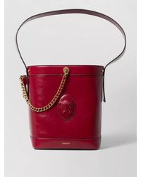 Versace - La Medusa Leather Bucket Bag - Lyst
