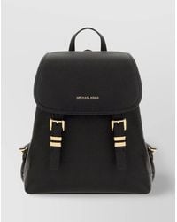 Michael Kors - Backpack Leather Adjustable Straps Front Flap Top Handle - Lyst