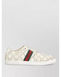 Gucci - Coda Low Top Sneakers Perforated Rubber Sole - Lyst
