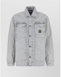 Carhartt - Denim Arctic Jacket Chest Pockets - Lyst