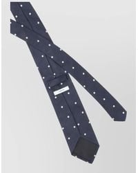 Lardini - Polka Dot Tie Soft Texture Adjustable Length - Lyst