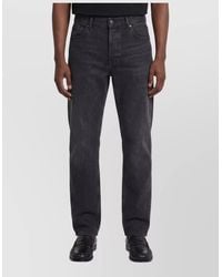The Row - Denim High-Rise Straight-Leg Jeans - Lyst