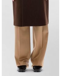 Lardini - Long Tailored Double Breasted Coat Silhouette - Lyst