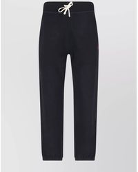 Polo Ralph Lauren - Cotton-Blend Fleece Tapered Track Pants - Lyst