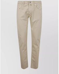 Incotex - Stretch Denim Trousers Five Pockets - Lyst