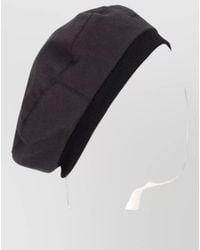 Paul Smith - Beret Hat Ribbed Trim Slouchy - Lyst